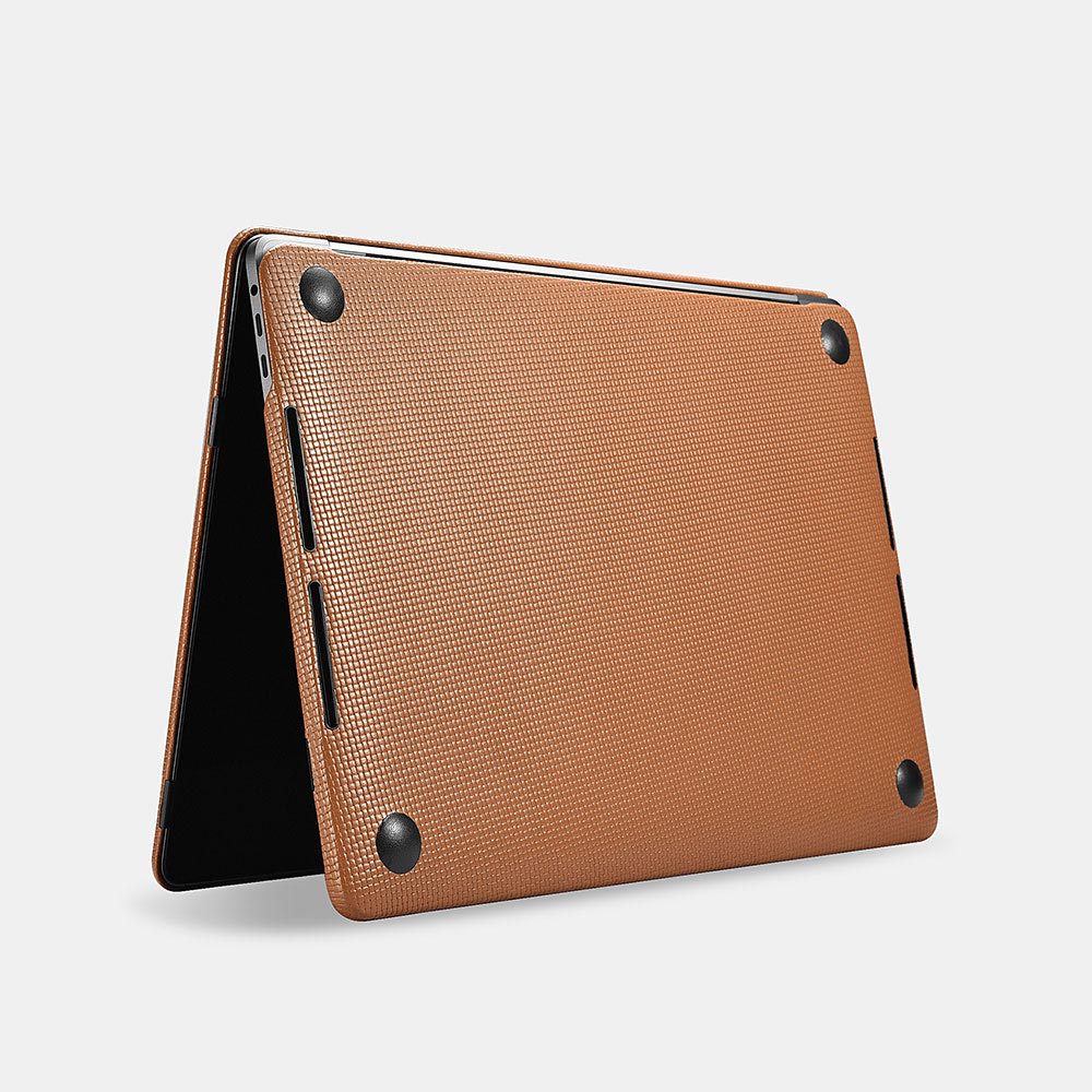 Convient pour Apple Notebook, housse de protection en cuir Ultra-mince