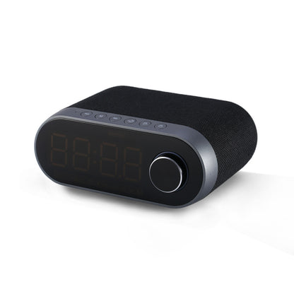 Contrôle de l'horloge de bureau, audio Bluetooth, radio FM, carte TF insérable, écran LED.