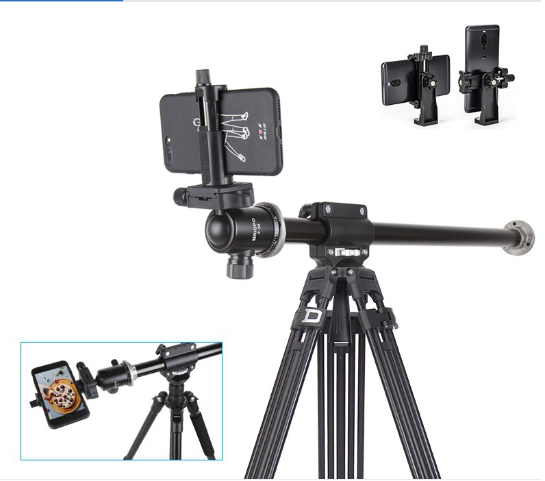 Vertically Lengthened Shooting Crossbar SLR Camera Mobile Phone Cross Arm Fixing Bracket