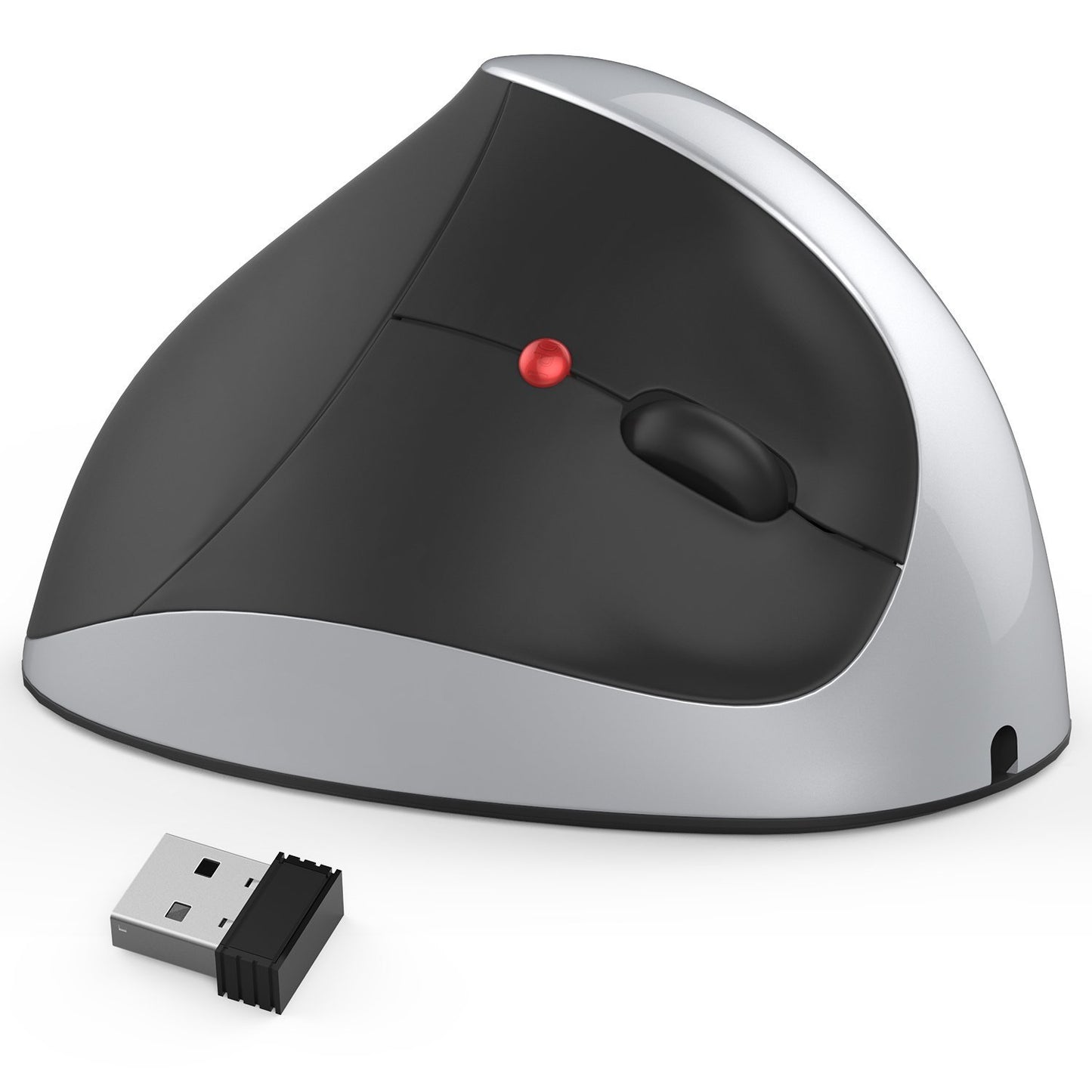 Souris sans fil verticale rechargeable Souris sans fil ergonomique