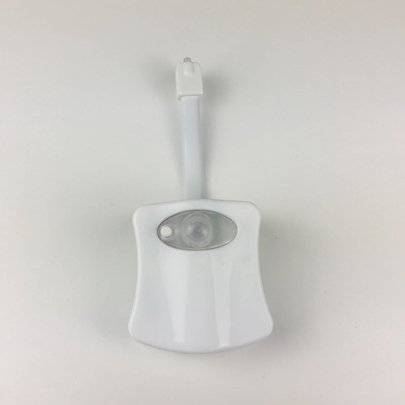 Lampe LED suspendue créative avec capteur de toilette humain, 16 couleurs, couverture de toilette