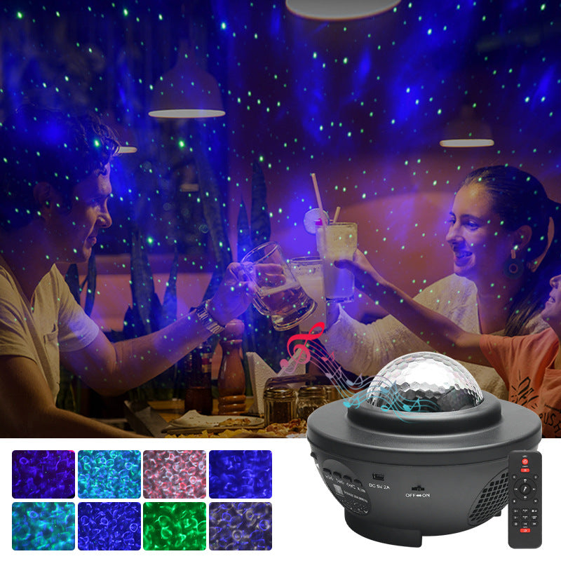 Projecteur USB Bluetooth Music Star