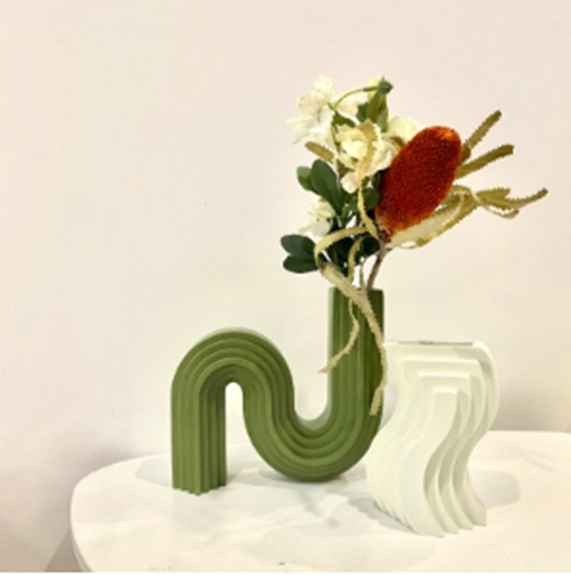 Nordic Minimalist Geometric Shape Creative Vase Home Decoration