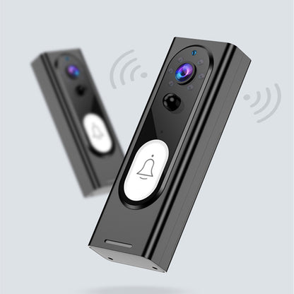 Caméra de surveillance à distance de sécurité pour maison intelligente, interphone vocal 1080P, sonnette vidéo WiFi sans fil