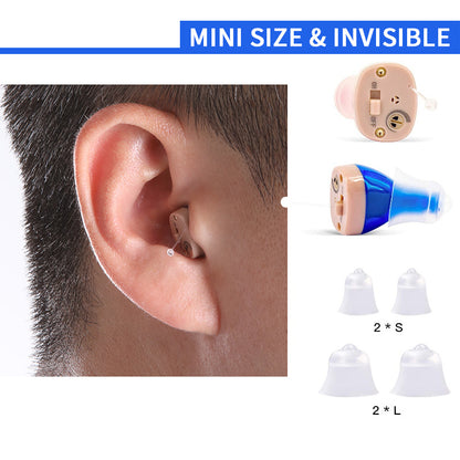 New Rechargeable Hearing Aid Sound Amplifier For The Elderly