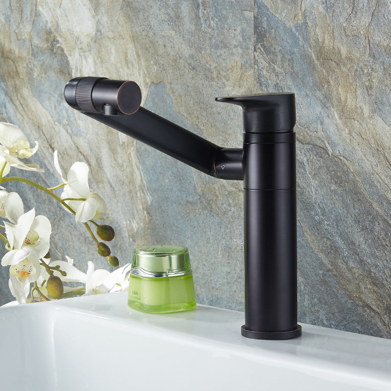 Rotatable Faucet For Hot And Cold Wash Basins