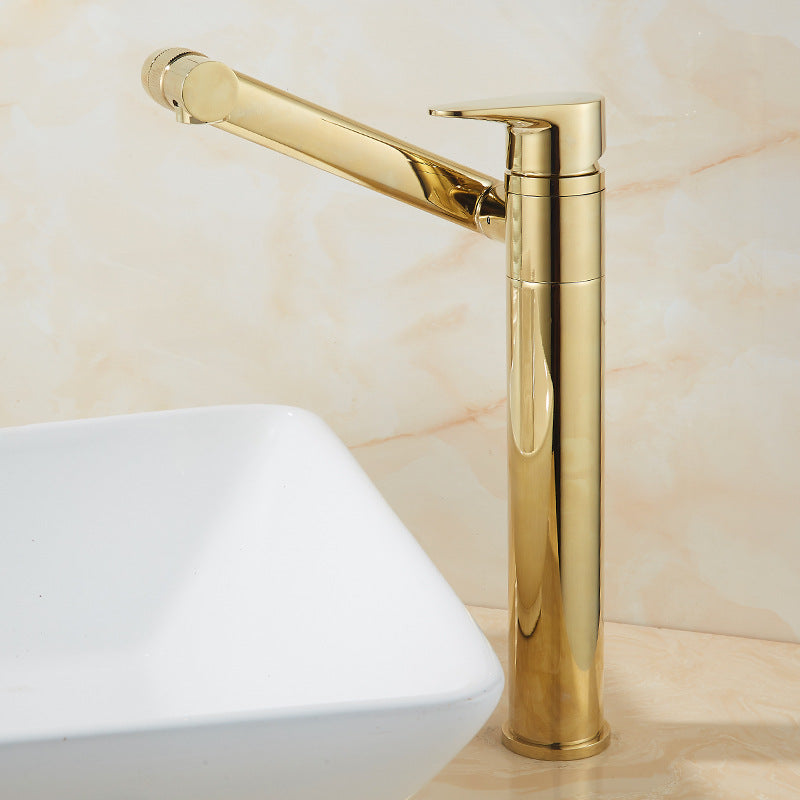 Rotatable Faucet For Hot And Cold Wash Basins