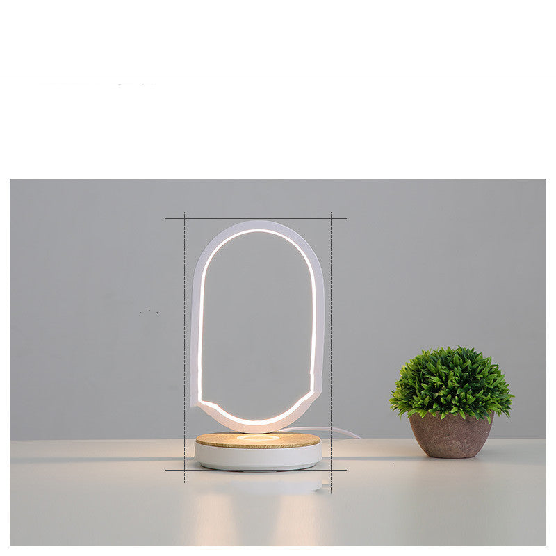 Wireless Charging Bedside Lamp Table Lamp Bedroom Simple Modern Creative Nordic Eye Protection Desk