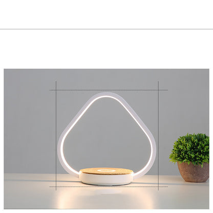 Wireless Charging Bedside Lamp Table Lamp Bedroom Simple Modern Creative Nordic Eye Protection Desk