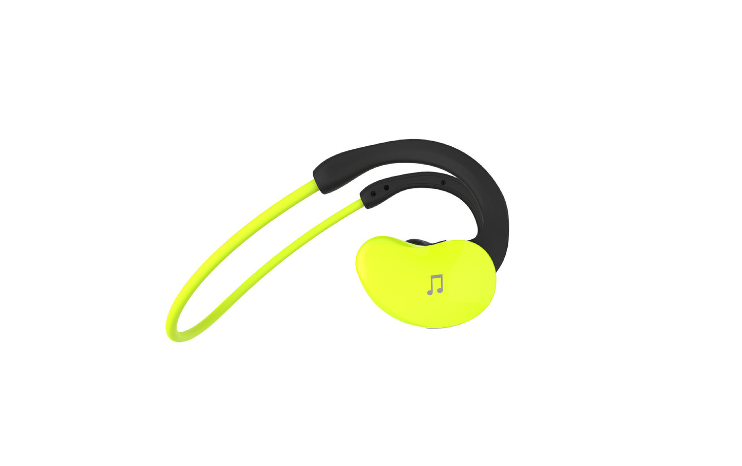 Two-In-One Bluetooth Headset Built-In Card 32GMP3 Ear-Mounted Sports Music Headset