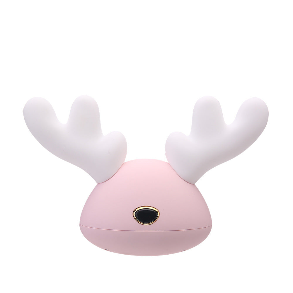 USB LED Night Light Deer Little antler Cartoon Deer Night LightsChanging Night Light Lamp