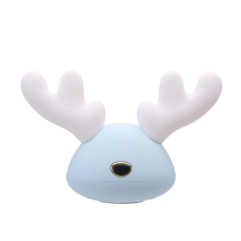 USB LED Night Light Deer Little antler Cartoon Deer Night LightsChanging Night Light Lamp