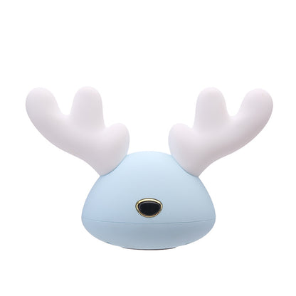 USB LED Night Light Deer Little antler Cartoon Deer Night LightsChanging Night Light Lamp