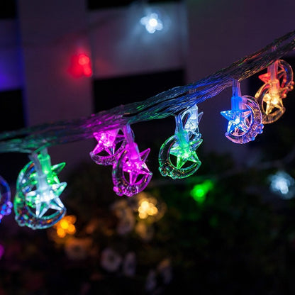 Lumières de Noël de décoration de jardin Lumières à batterie LED