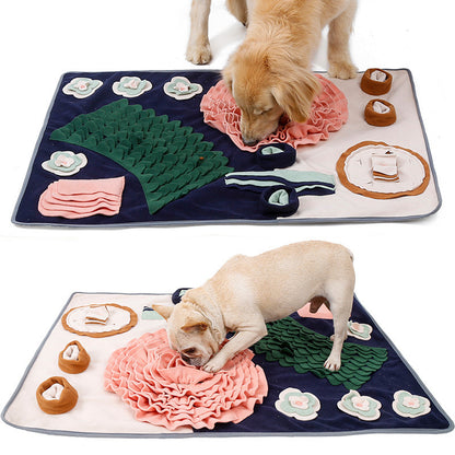 Tapis reniflant les aliments de style occidental pour table à manger