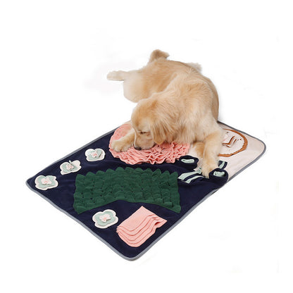 Western-Style Food Pet Sniffing Mat For Dining Table