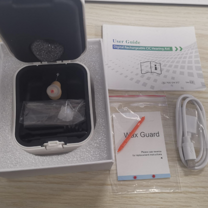 One Ear And Two Ears Charging Case Hearing Aid