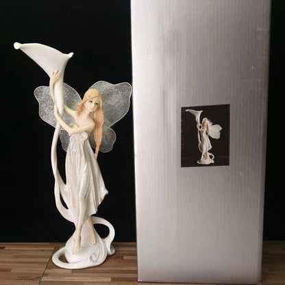 Angel Resin Candle Holder American Dining Table Decoration Chinese Wedding Romance