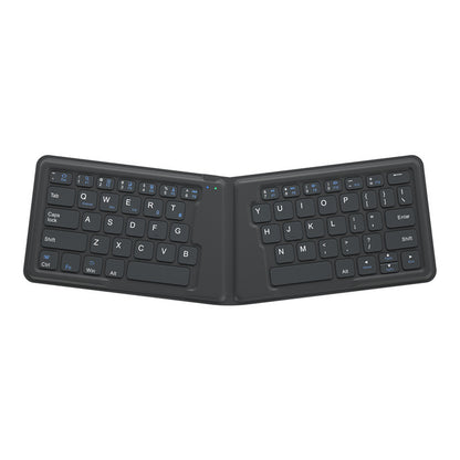 Compatible avec Apple, clavier Bluetooth pliable aérospatial, iPad, tablette, téléphone, clavier de bureau universel