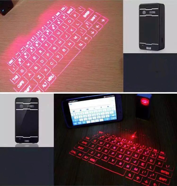 Teclado de proyección láser Proyección virtual inalámbrica Bluetooth