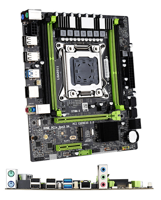 La nueva placa base de computadora X79 de 2011 pines es compatible con Zhiqiang E5