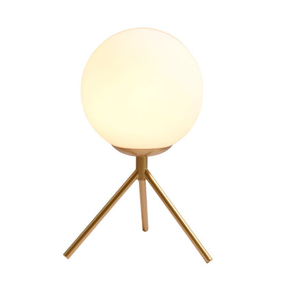 Lampe de table d'art en fer de luxe, lumière moderne