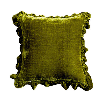 Coussin en dentelle, coussin de couleur unie, coussin de taille, coussin de tête de lit, housse de coussin