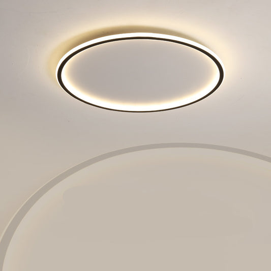 Luz LED moderna y minimalista para dormitorio.