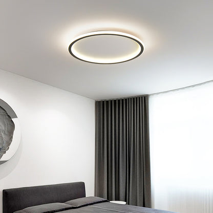 Luz LED moderna y minimalista para dormitorio.