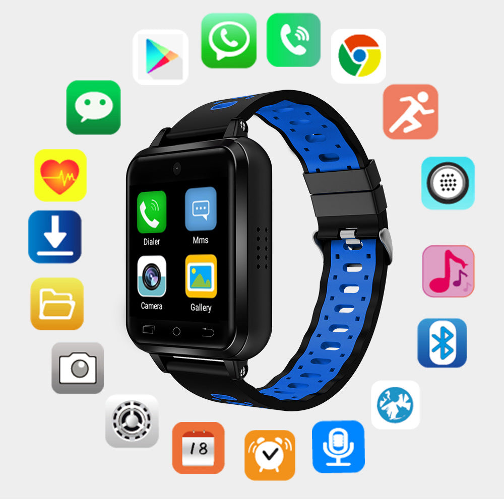 Reloj inteligente con llamada Android, WIFI, clima, deportes, moda, reloj inteligente