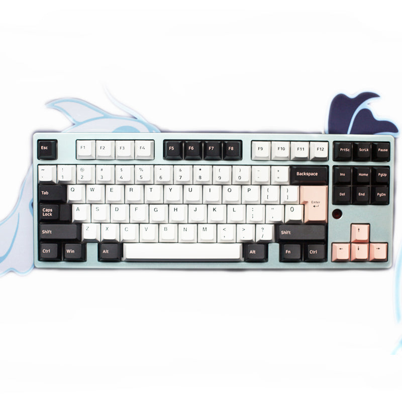 Ps Set fromage vert Nautilus Graphite Cyan bicolore Pbt clavier mécanique