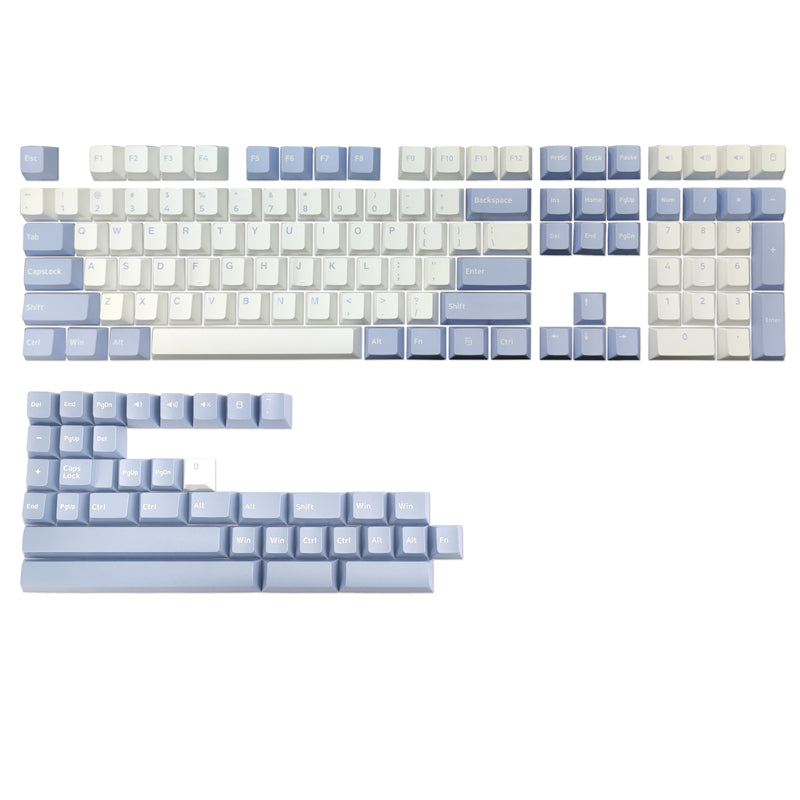 Ps Set fromage vert Nautilus Graphite Cyan bicolore Pbt clavier mécanique