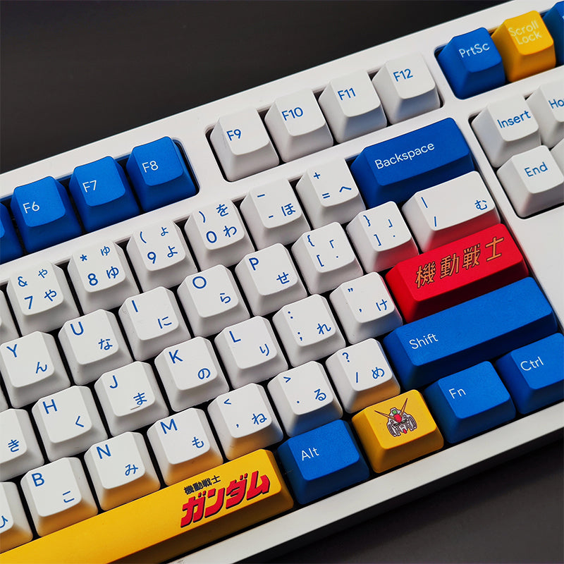 Pbt Sublimación Keycap Única Personalidad Mecánica Animación 104 108 87 Tecla