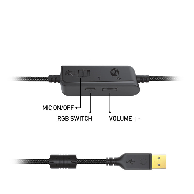 Auriculares para juegos de deportes electrónicos con micrófono