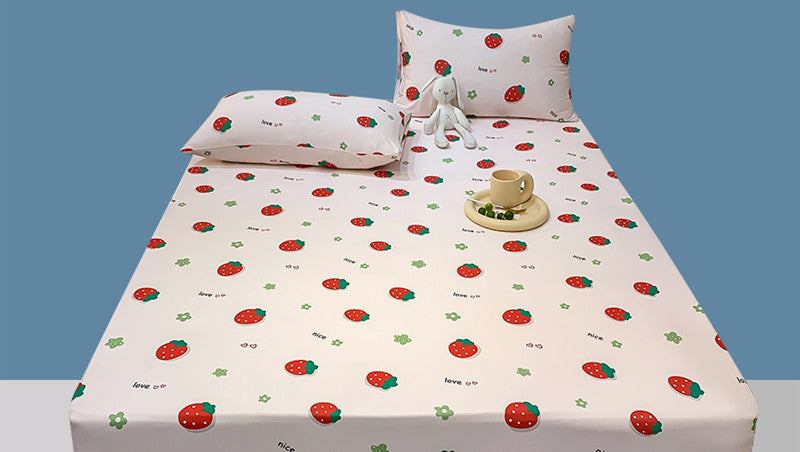 Sábana elástica de algodón con estampado geométrico, sábana ajustable, ropa de cama elástica, funda de colchón, juego de cama tamaño queen y king, colcha