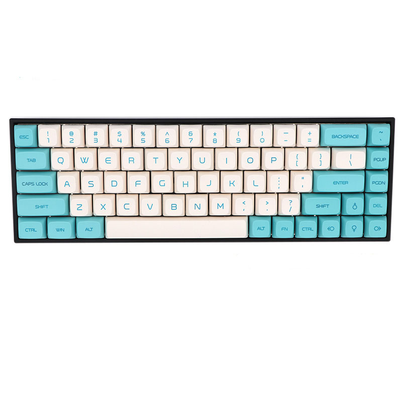 Teclado mecánico de 68 teclas PBT Keycap