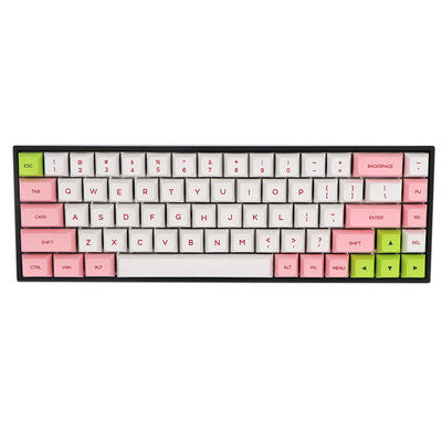 Teclado mecánico de 68 teclas PBT Keycap