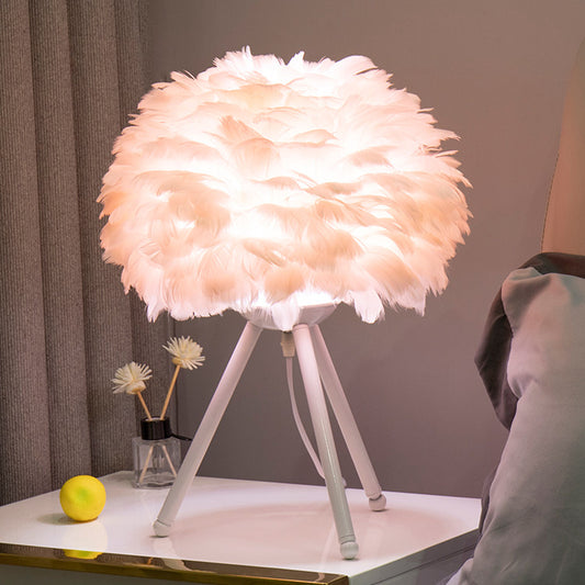 Bedroom Bedside Lamp Nordic Ins Girl American Style