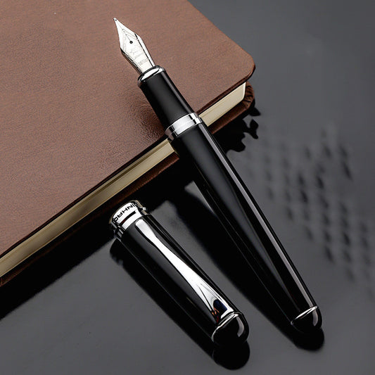 Pluma estilográfica Jinhao serie X750, bolígrafo de regalo de oficina con caligrafía y caligrafía de iridio