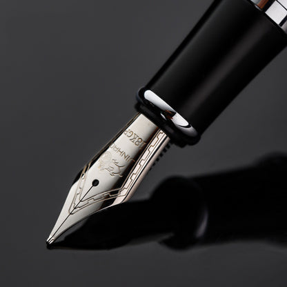 Pluma estilográfica Jinhao serie X750, bolígrafo de regalo de oficina con caligrafía y caligrafía de iridio