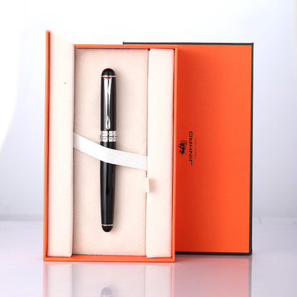 Pluma estilográfica Jinhao serie X750, bolígrafo de regalo de oficina con caligrafía y caligrafía de iridio