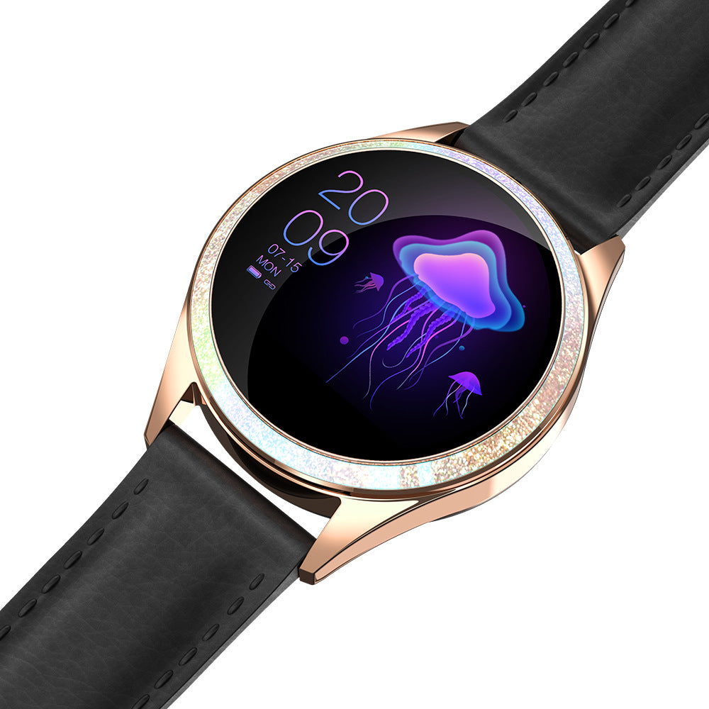 Montre connectée pour femmes, IP68, rappel du Cycle menstruel, pour lever le poignet, écran lumineux, cadran dynamique, natation