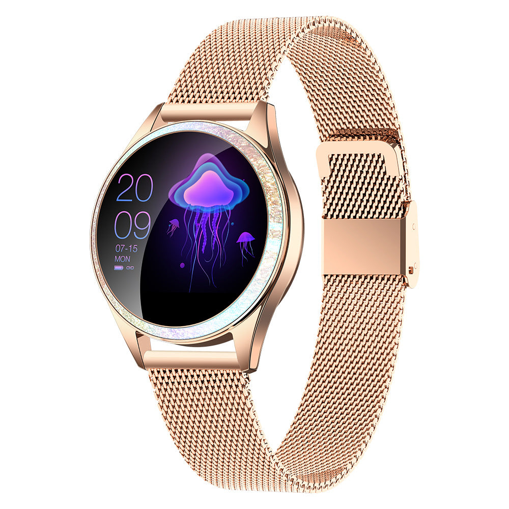 Montre connectée pour femmes, IP68, rappel du Cycle menstruel, pour lever le poignet, écran lumineux, cadran dynamique, natation