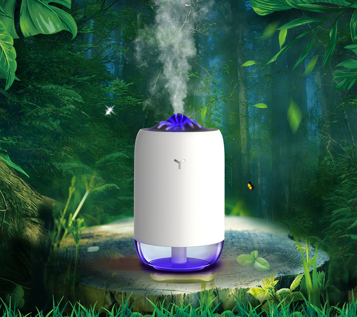 Humidificador de llama mágica, atomizador para el hogar y el coche, Mini difusor de Aroma, suministros de escritorio para el hogar y la Oficina