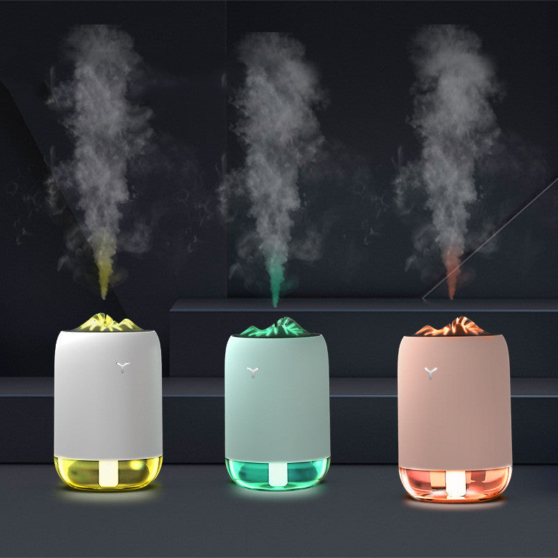 Humidificateur à flamme magique, atomiseur pour maison et voiture, Mini diffuseur d'arôme, fournitures de bureau et de bureau