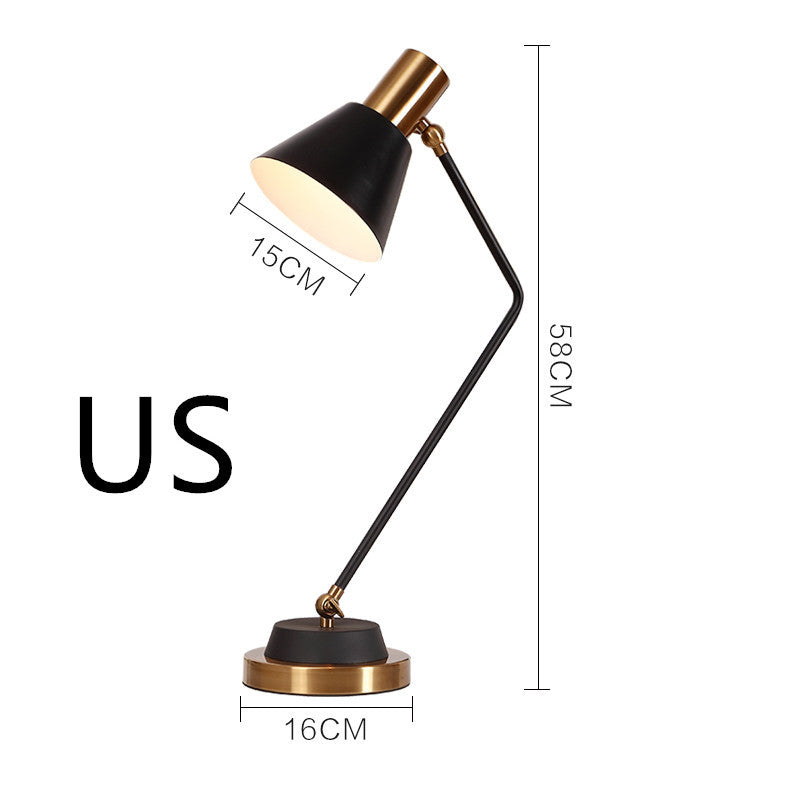 Nordic Table Lamp Bedroom Bedside Lamp LED Creative Simplicity