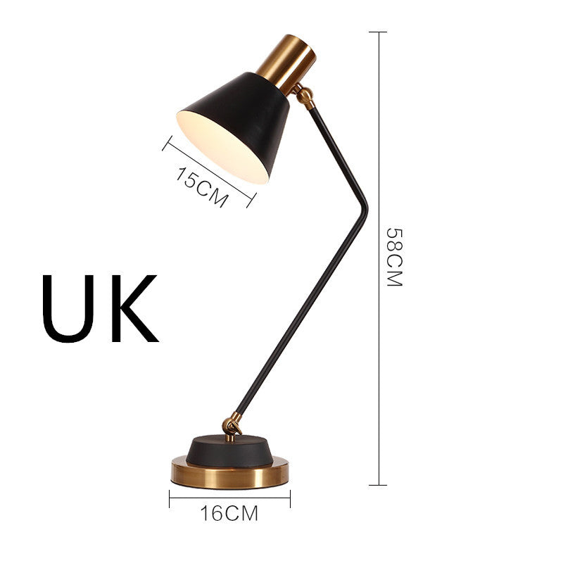 Nordic Table Lamp Bedroom Bedside Lamp LED Creative Simplicity