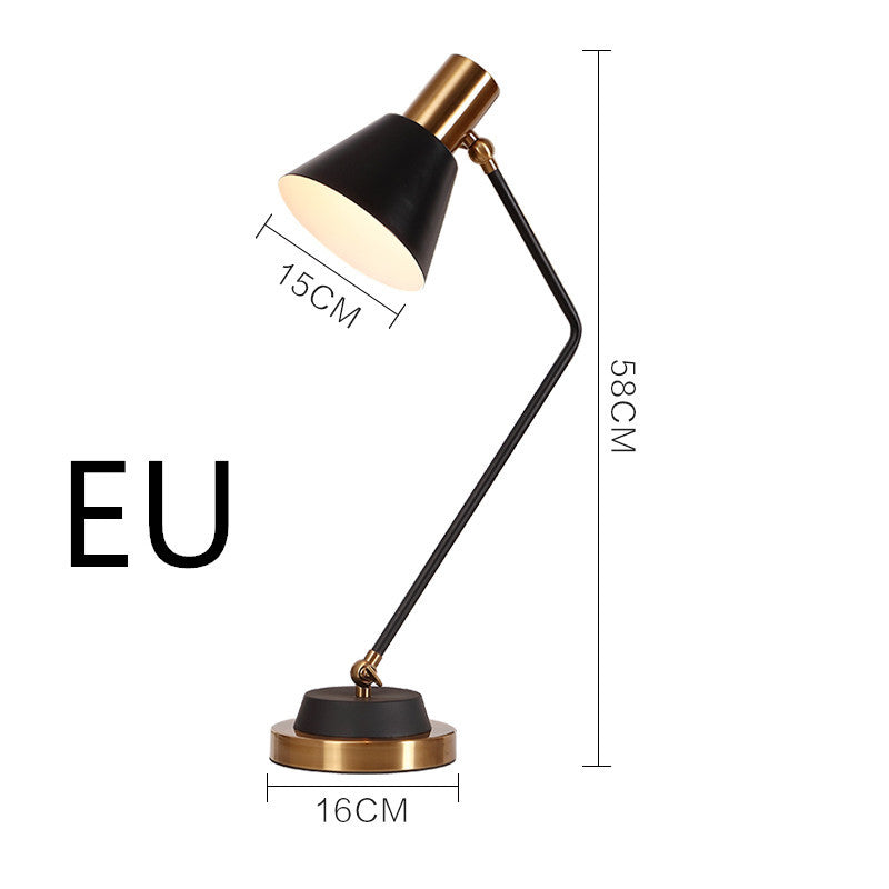 Nordic Table Lamp Bedroom Bedside Lamp LED Creative Simplicity