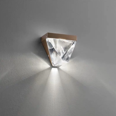 Applique murale LED en cristal, design moderne et minimaliste, luminaire décoratif de fond, idéal pour une personnalité