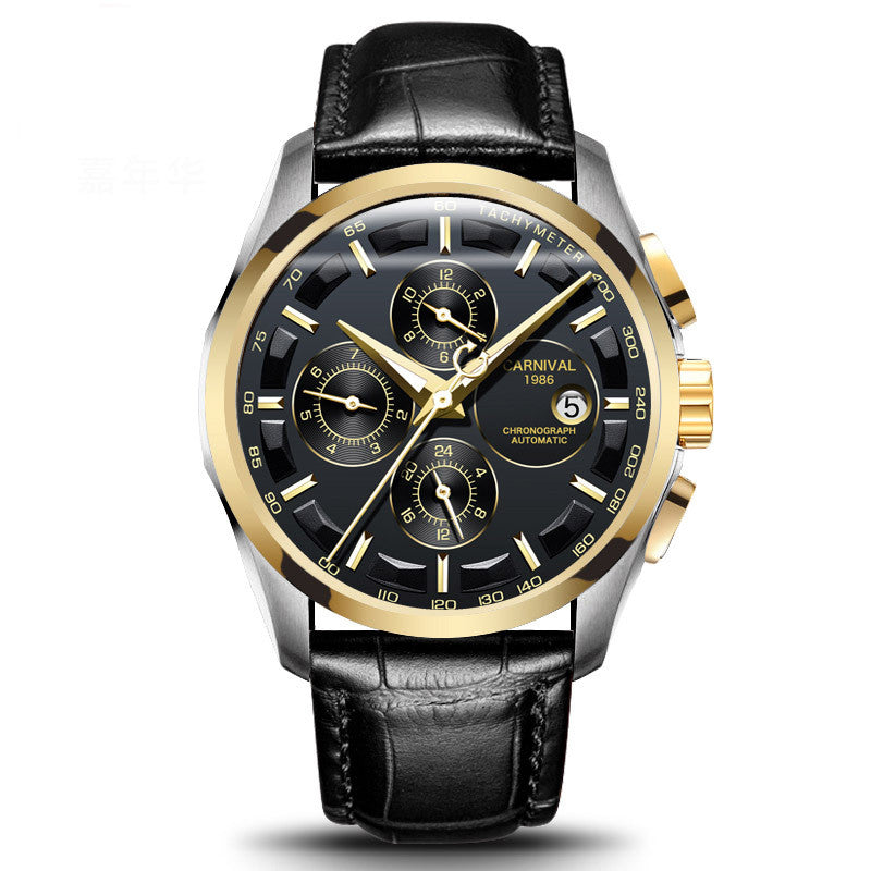 Men's Mechanical Watch Automatic Fashion Trend Waterproof